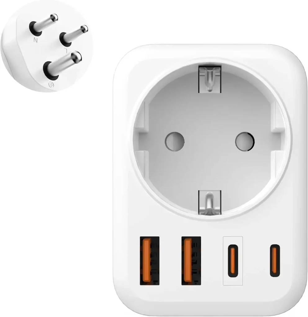 Adaptateur Obllemn 5 en 1 vers prise M