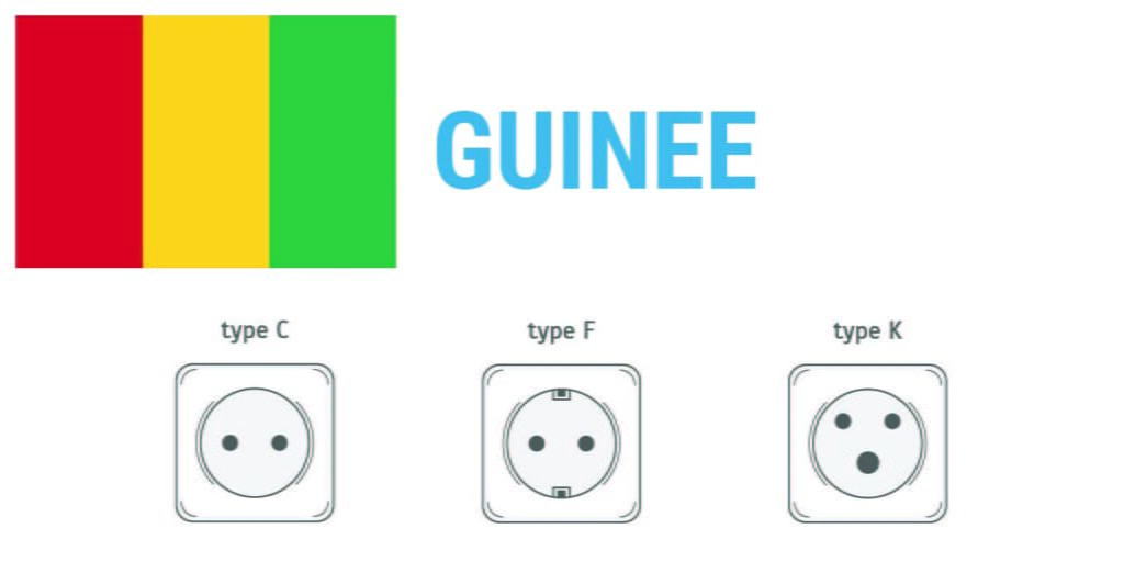 Prises électriques en Guinée