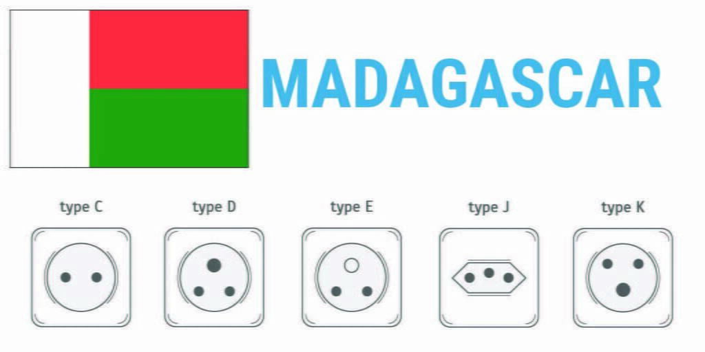 Prises électriques à Madagascar