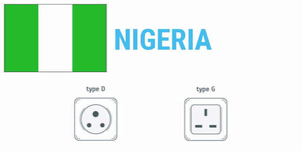 Prises électriques au Nigeria