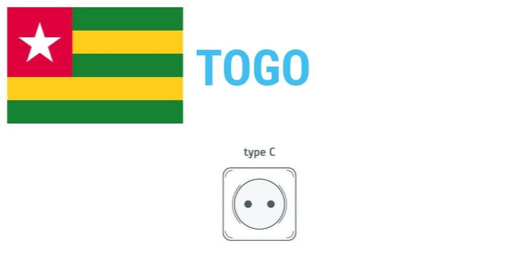 Prises électriques au Togo