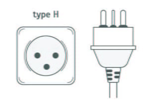 Prise électrique type H