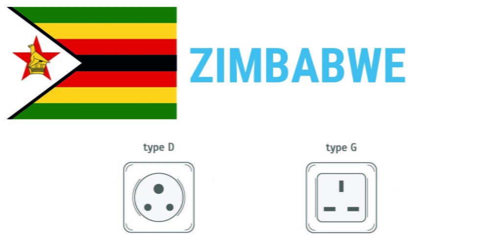 Prises électriques au Zimbabwe