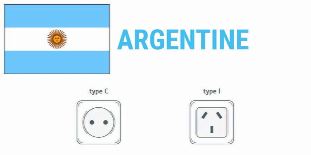 Prises électriques en Argentine
