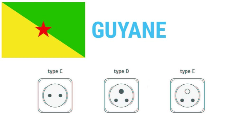 Prises électriques en Guyane