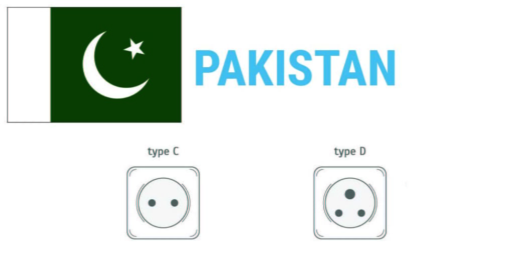 Prises électriques au Pakistan