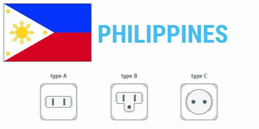 Prises électriques aux Philippines