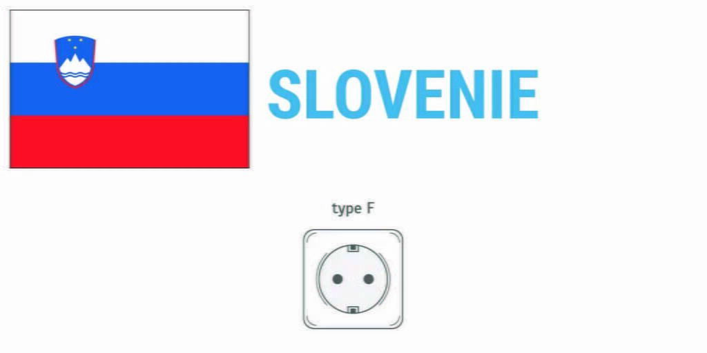 Prises électriques en Slovénie
