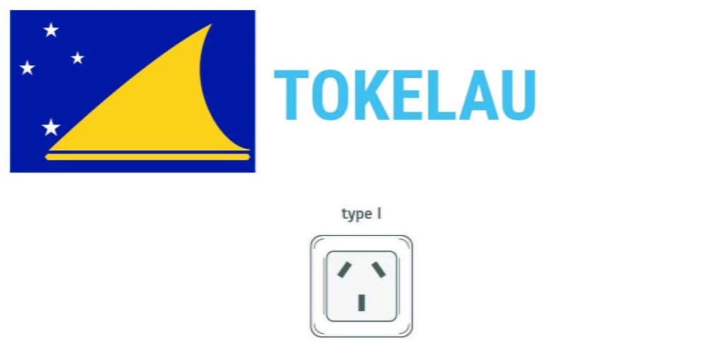 Prises électriques à Tokelau